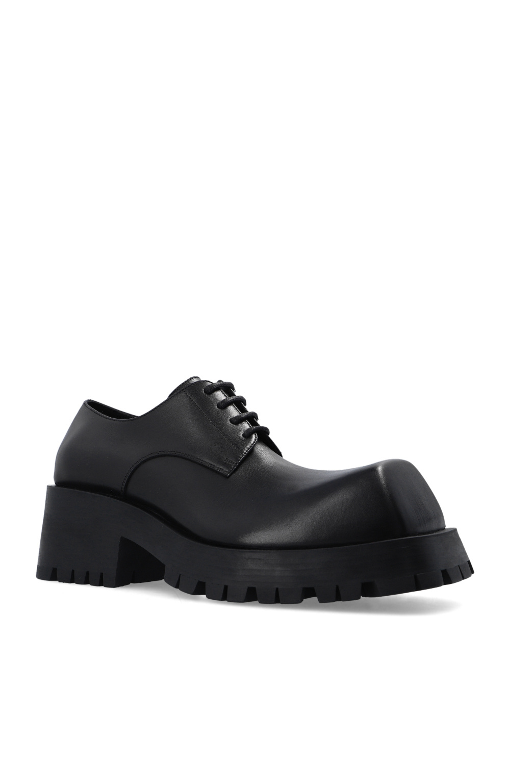 Black 'Trooper' heeled Derby shoes Balenciaga - Vitkac Canada